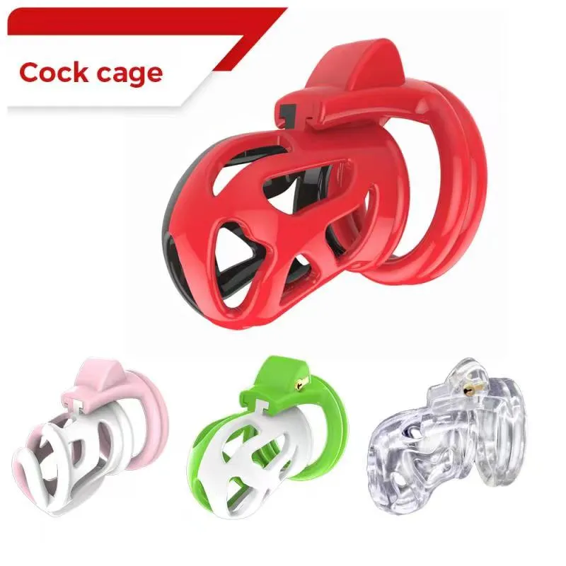 4 Ring Male Chastity Cock Cage