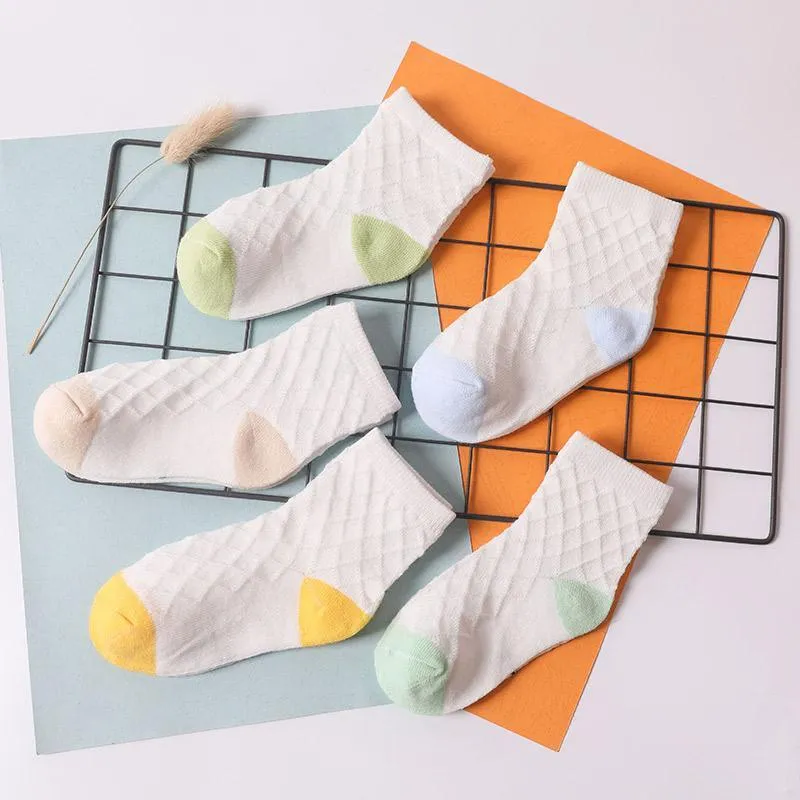 5-piece Cotton Mesh Socks