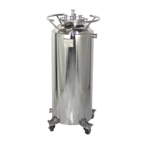 90 L, (100 lbs. Refrigerant), Jacketed Storage Vessel With Condenser