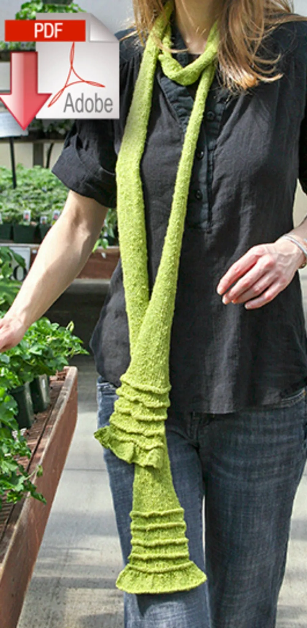 Accordion Accent Scarf, download