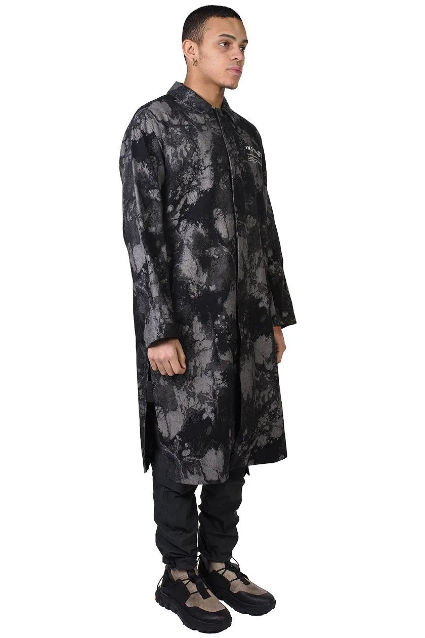 Acid Jacquard Long Coat