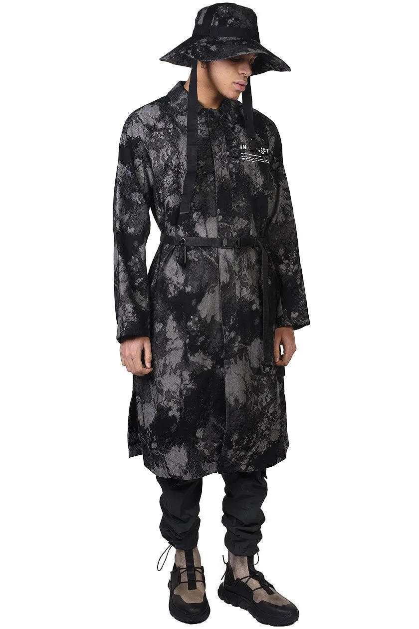 Acid Jacquard Long Coat