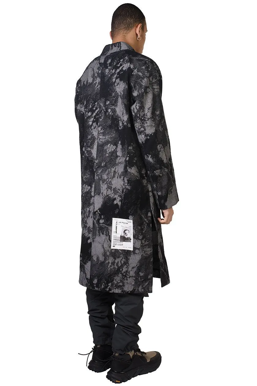 Acid Jacquard Long Coat