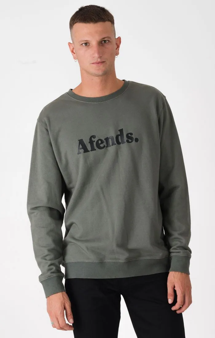 Afends Mens Field - Crew Neck Sweat