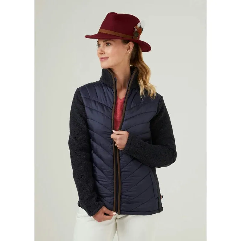 Alan Paine Highshore Ladies Quilted Jacket - Dark Navy