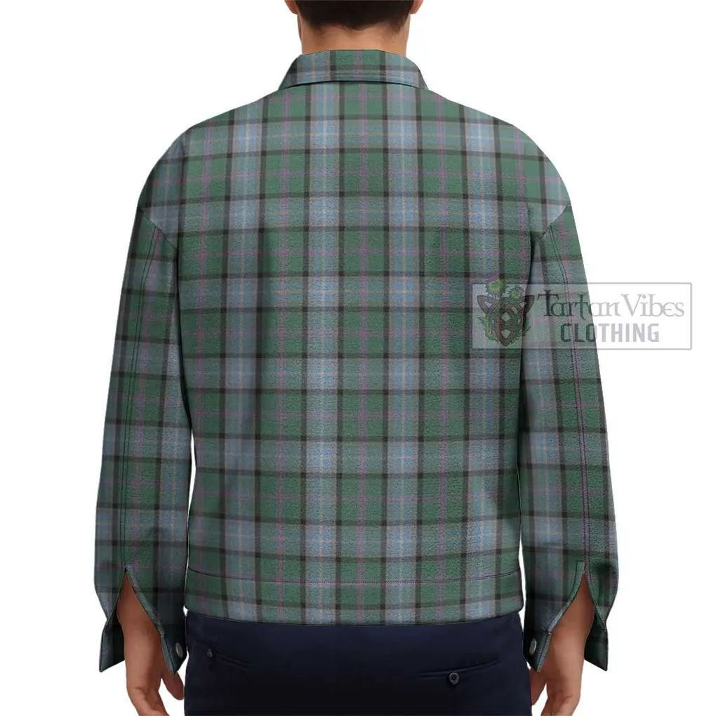 Alexander of Menstry Hunting Tartan Unisex Lapel Cotton Jacket