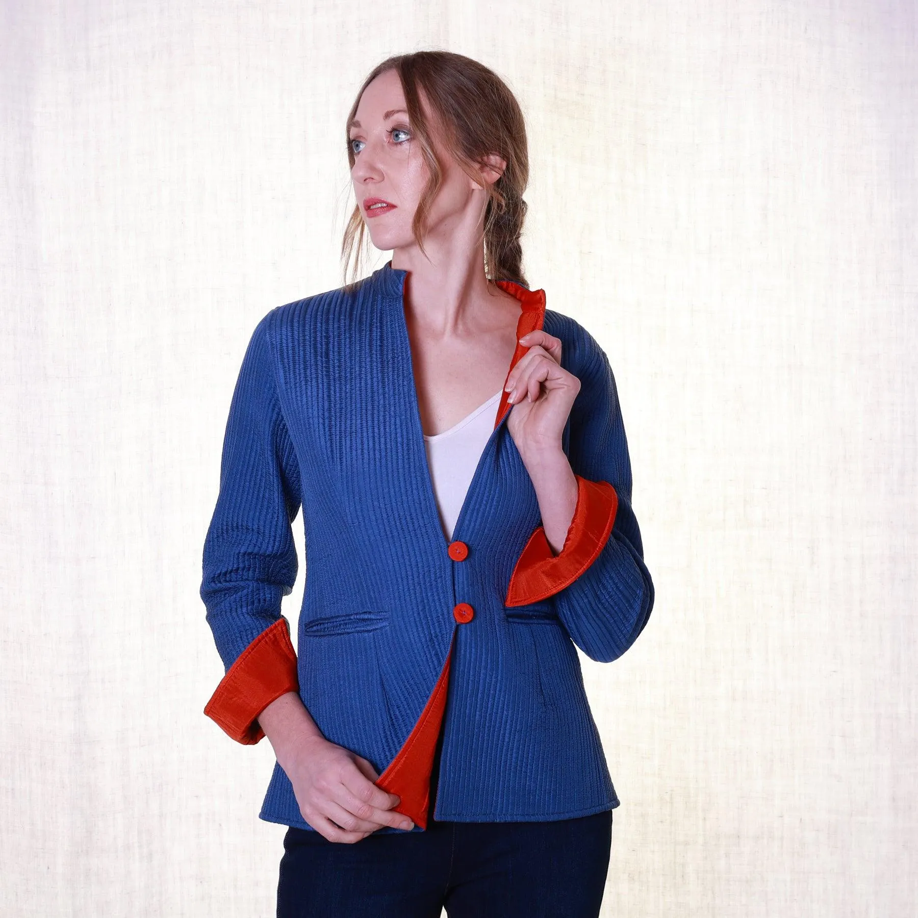 'Amani' Silk Jacket