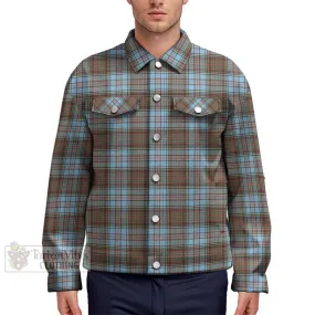 Anderson Ancient Tartan Unisex Lapel Cotton Jacket