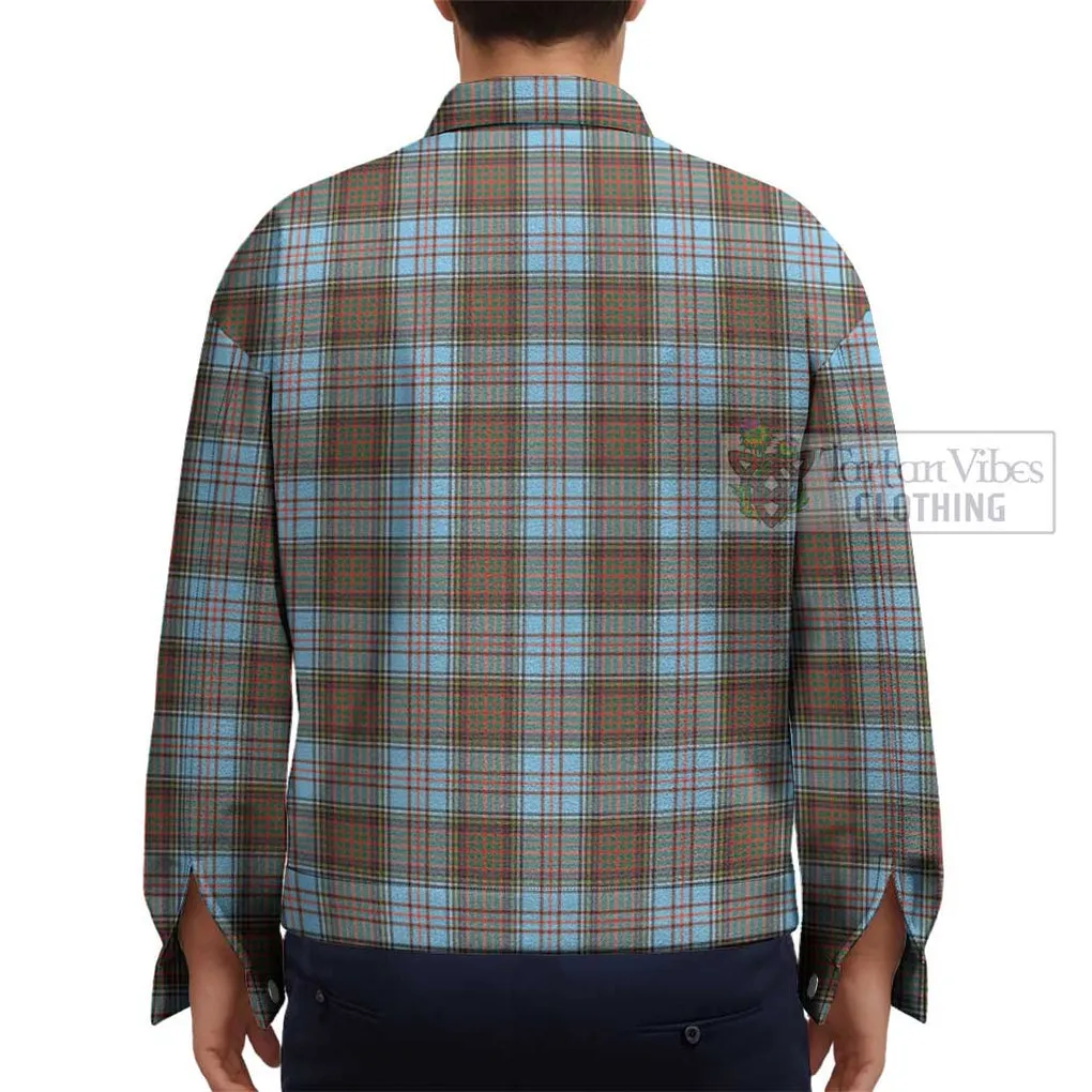 Anderson Ancient Tartan Unisex Lapel Cotton Jacket