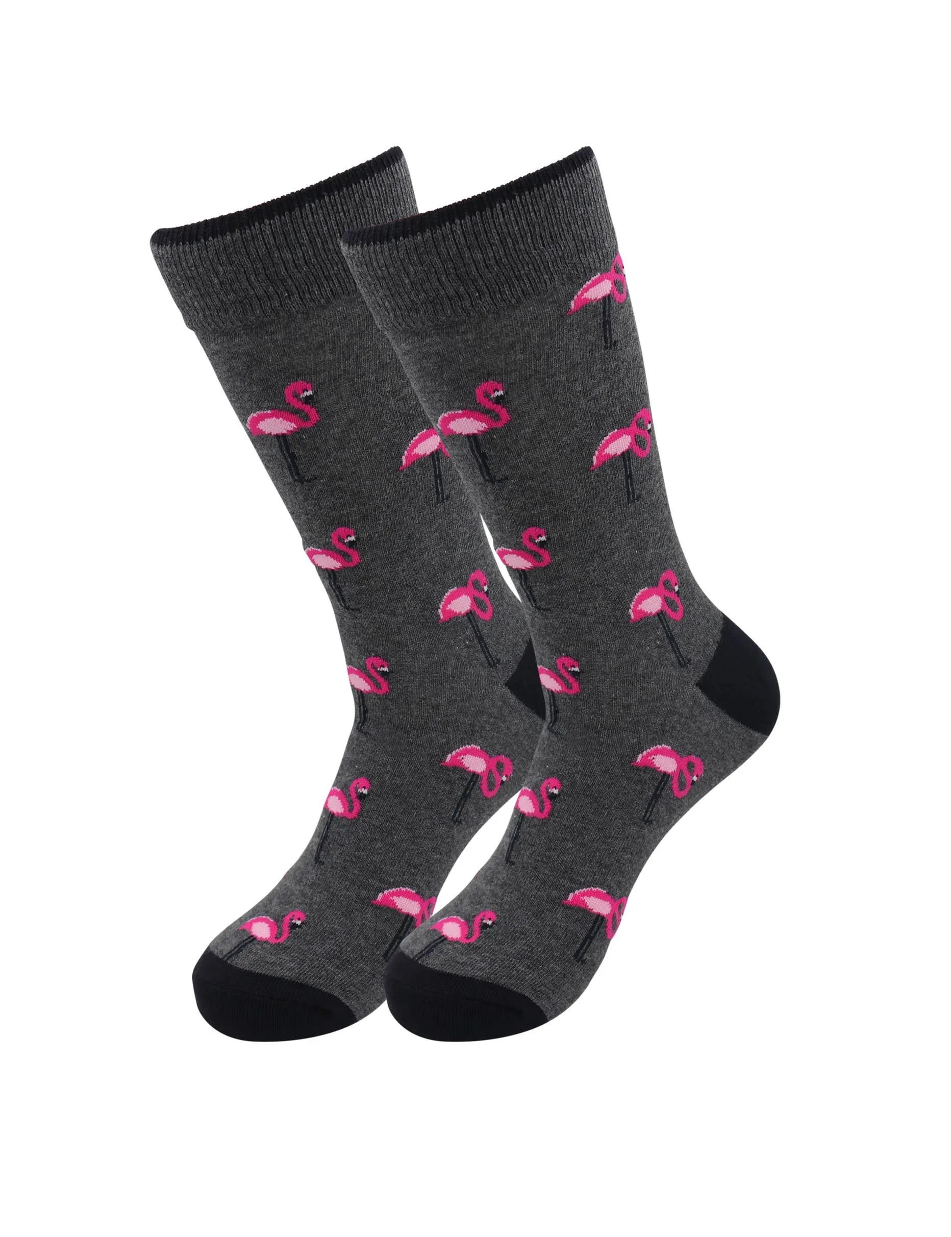 Animal Fun Socks -  Tiger, Flamingo, Goldfish, Toucan Socks