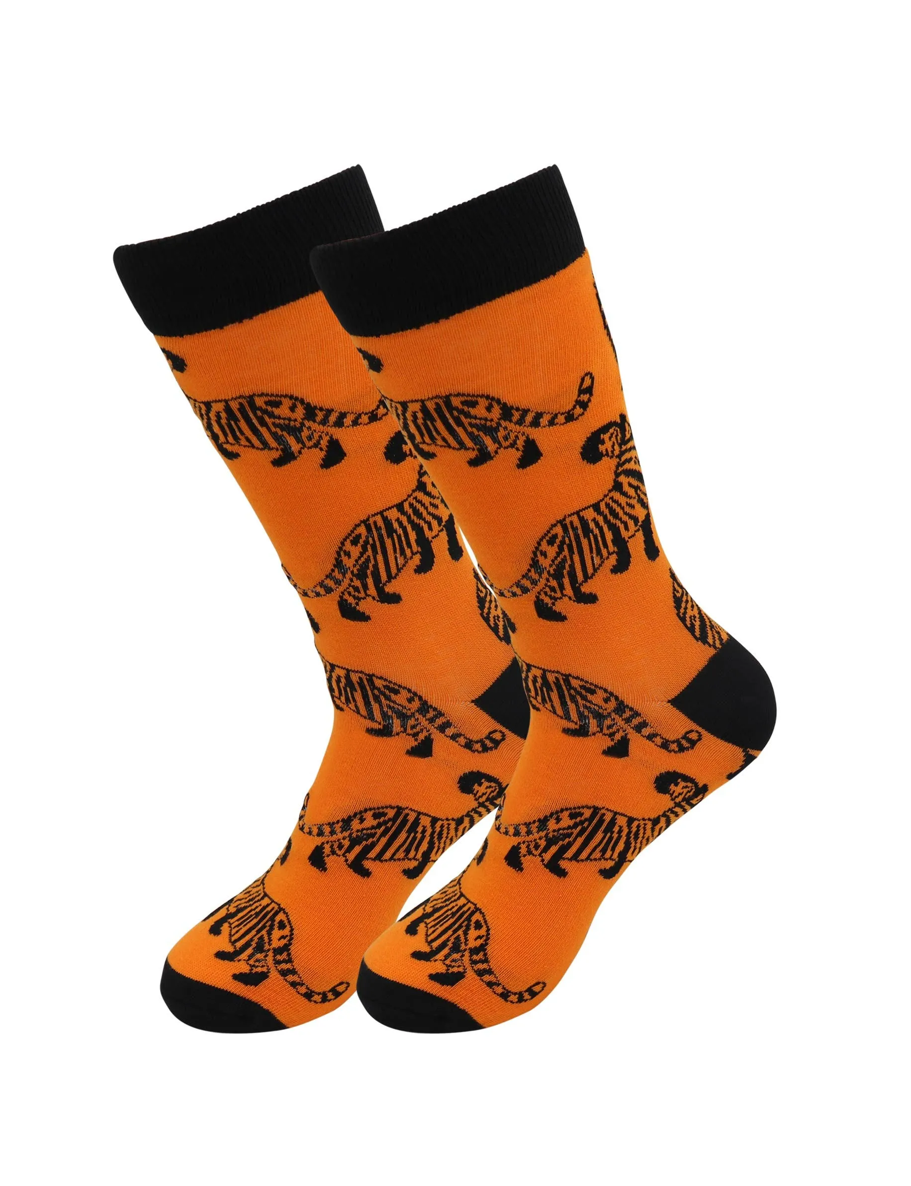 Animal Fun Socks -  Tiger, Flamingo, Goldfish, Toucan Socks