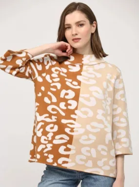 Animal Pattern Sweater