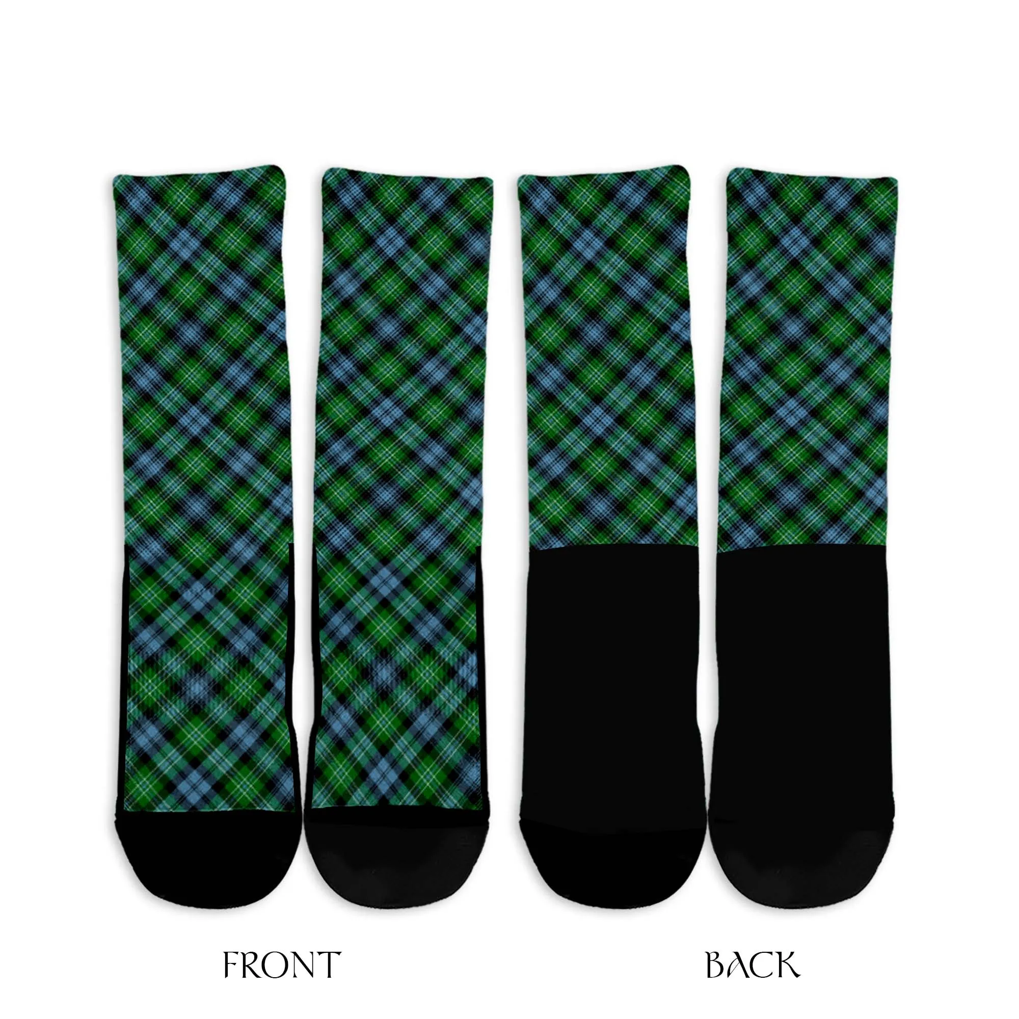 Arbuthnot Ancient Tartan Crew Socks Cross Tartan Style