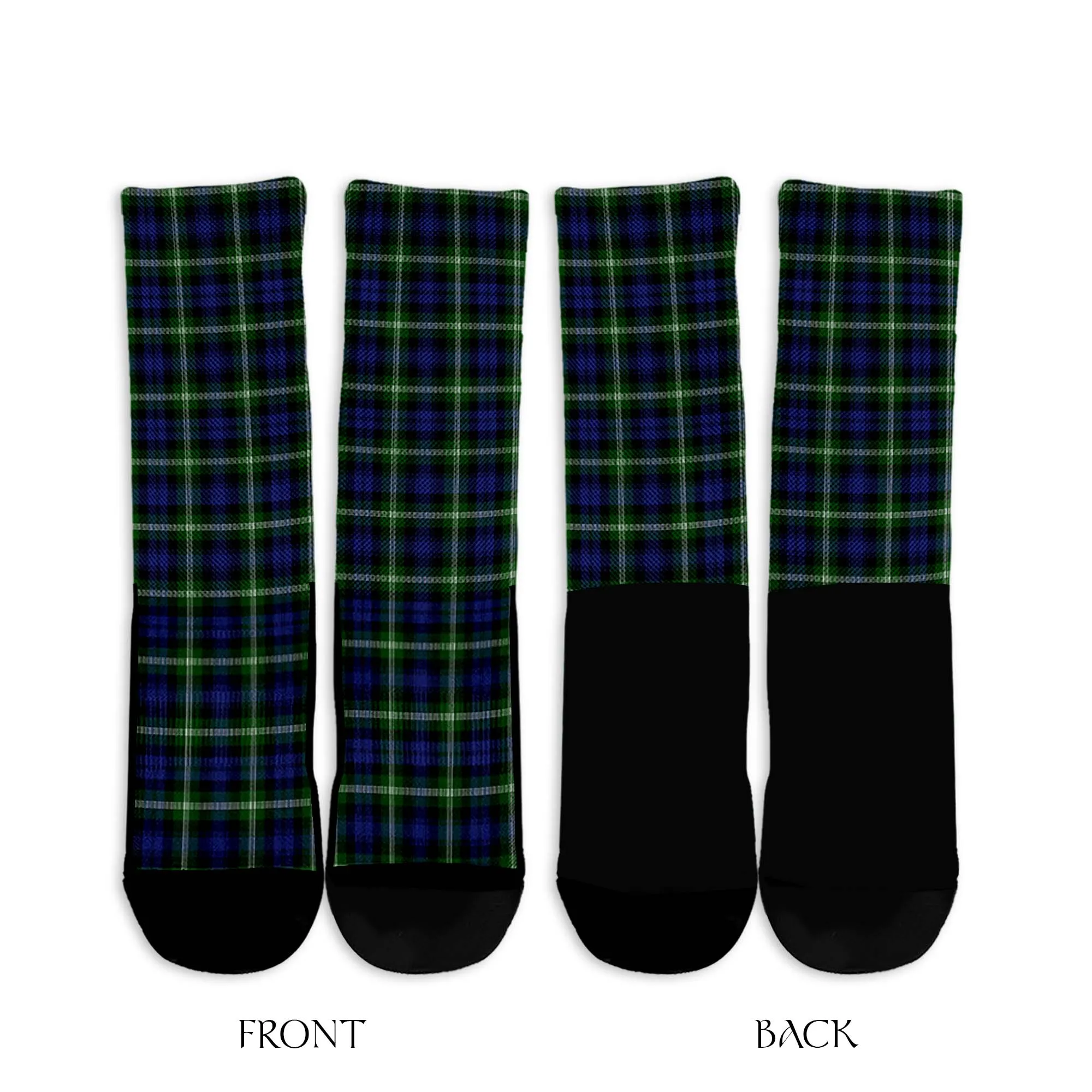 Baillie (Bailey) Tartan Crew Socks