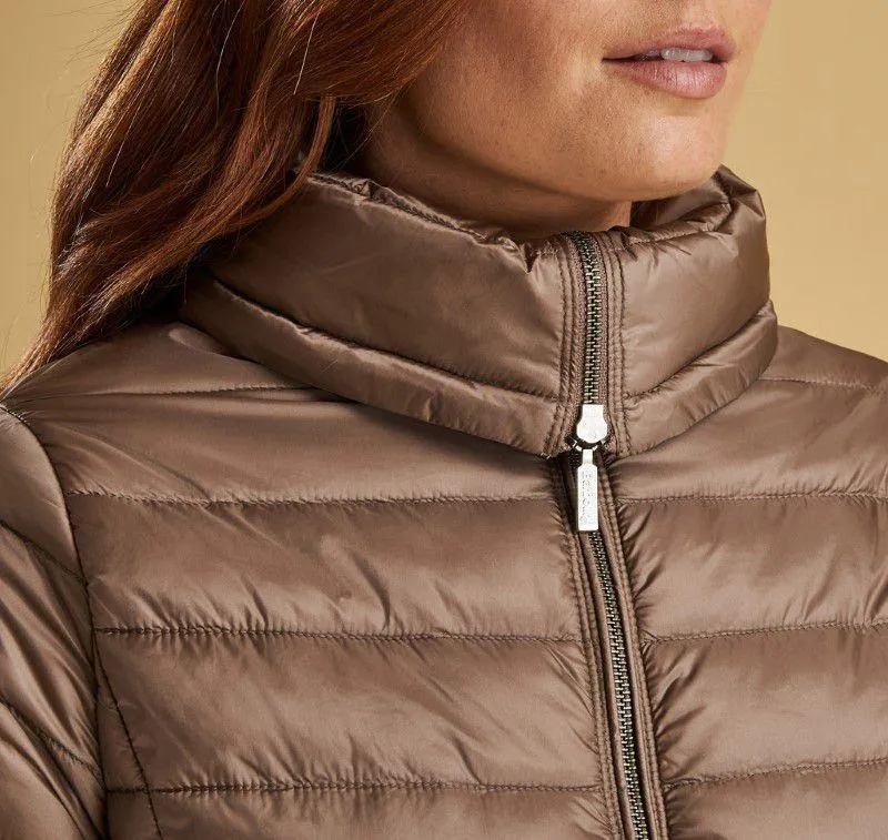 Barbour Drovers Ladies Quilted Jacket - Soft Gold