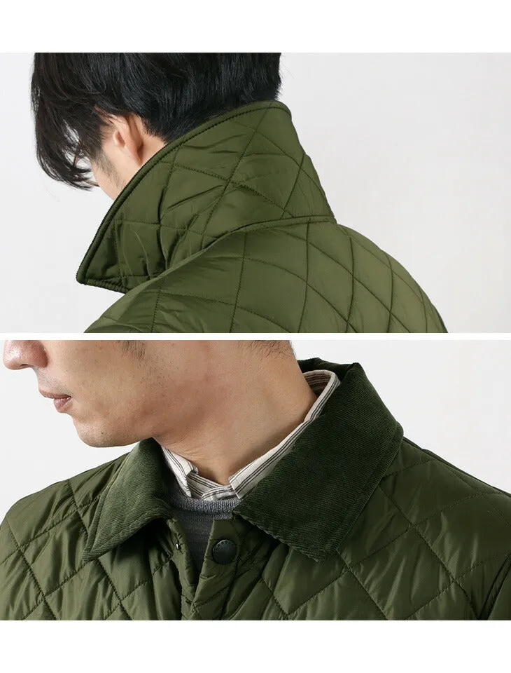 BARBOUR / Ritzdale long nylon quilted jacket