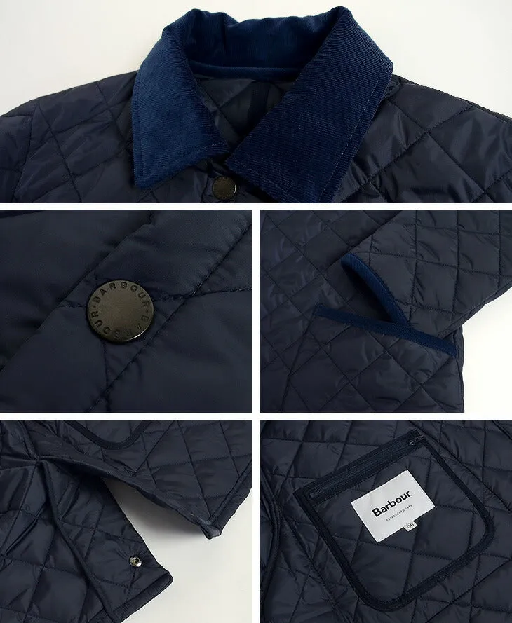 BARBOUR / Ritzdale long nylon quilted jacket