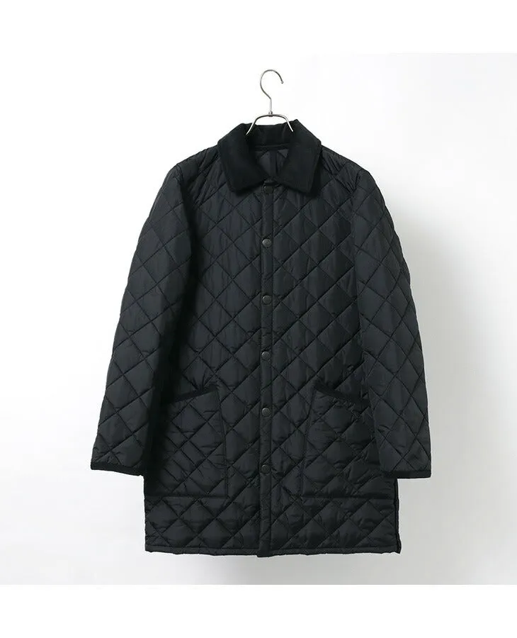 BARBOUR / Ritzdale long nylon quilted jacket