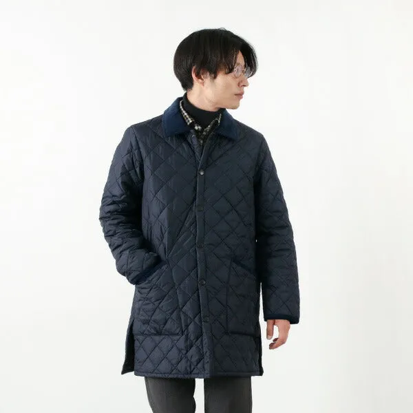 BARBOUR / Ritzdale long nylon quilted jacket