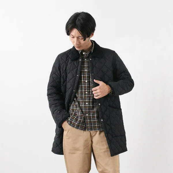 BARBOUR / Ritzdale long nylon quilted jacket