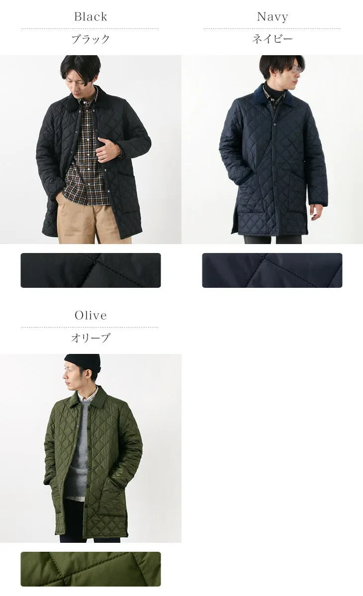 BARBOUR / Ritzdale long nylon quilted jacket