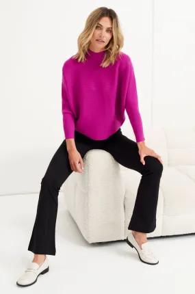 Betty Basics Alicia Knit Jumper Boysenberry