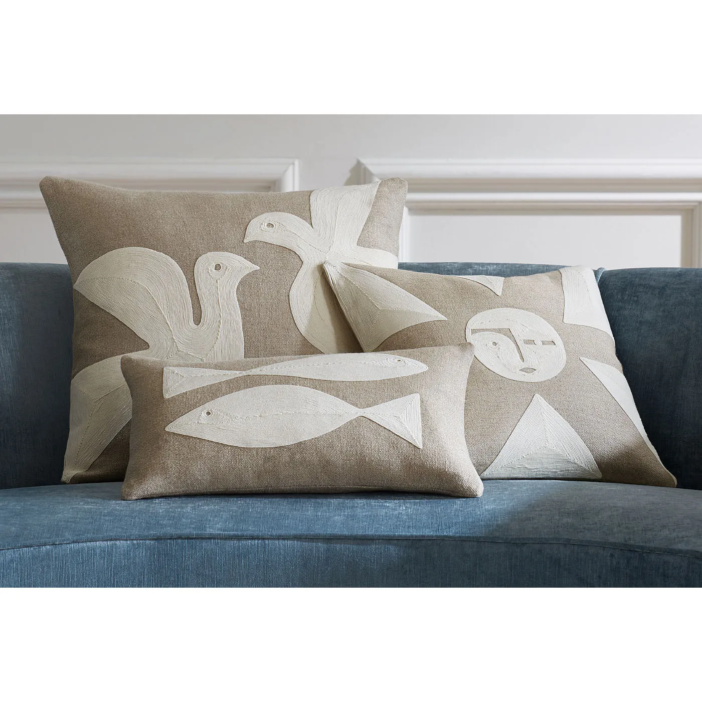 Biarritz Fish Cushion