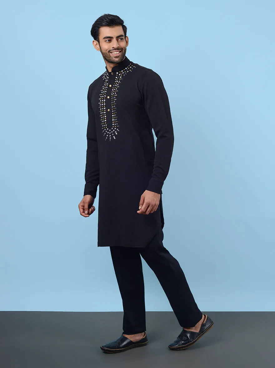 Black Kurta Pajama | TULA