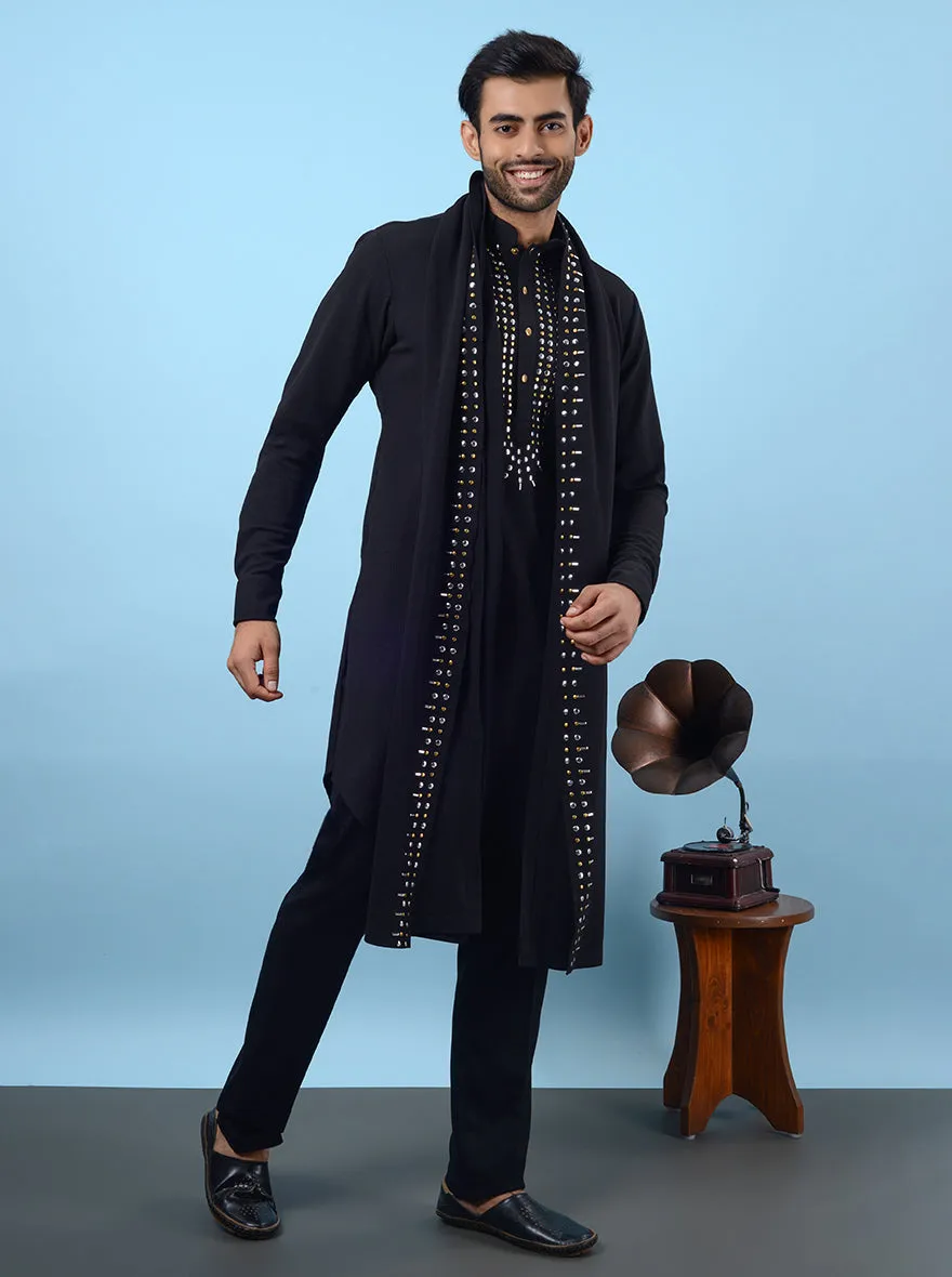 Black Kurta Pajama | TULA