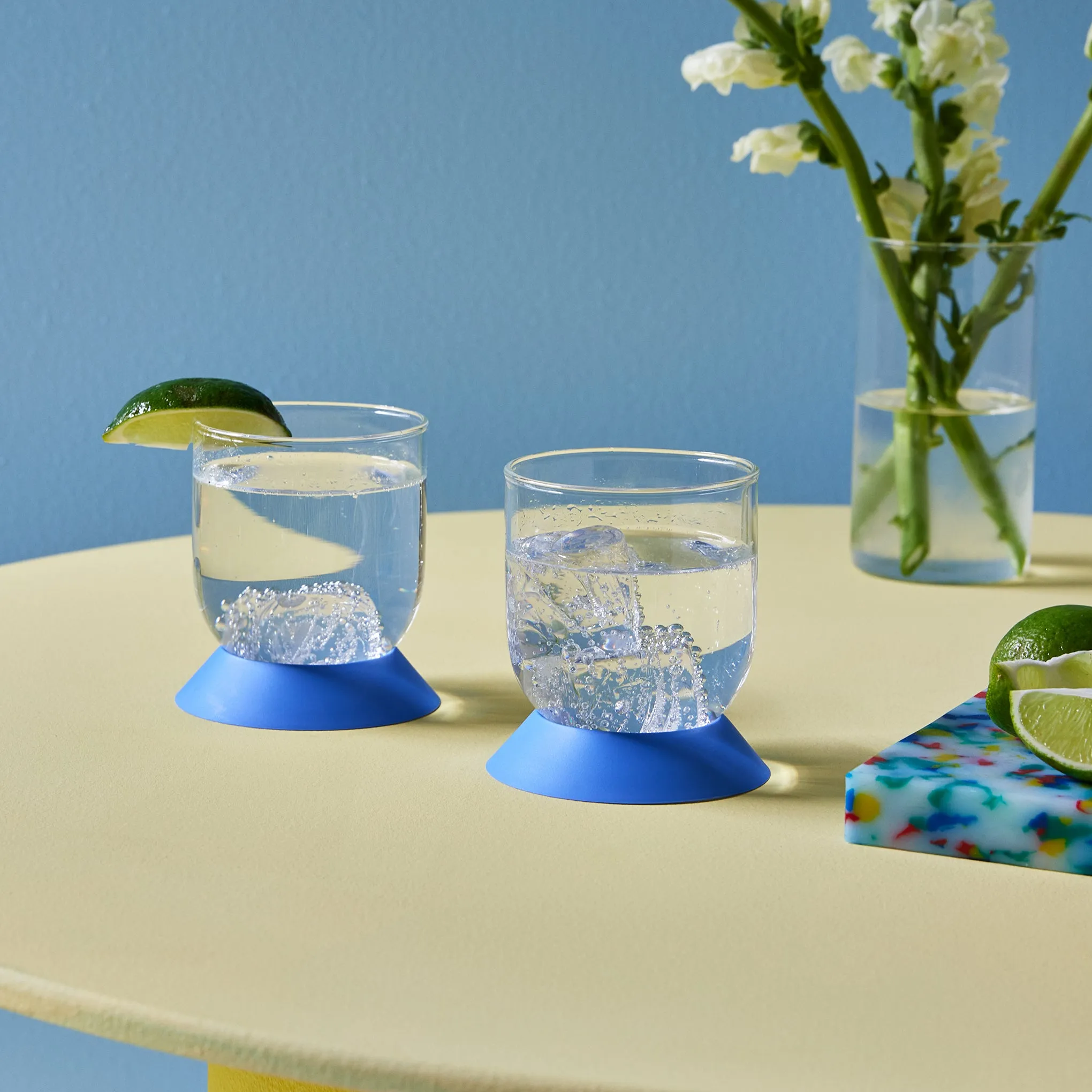 Bodum Oktett Tumblers - Set of 2 - Pale Blue