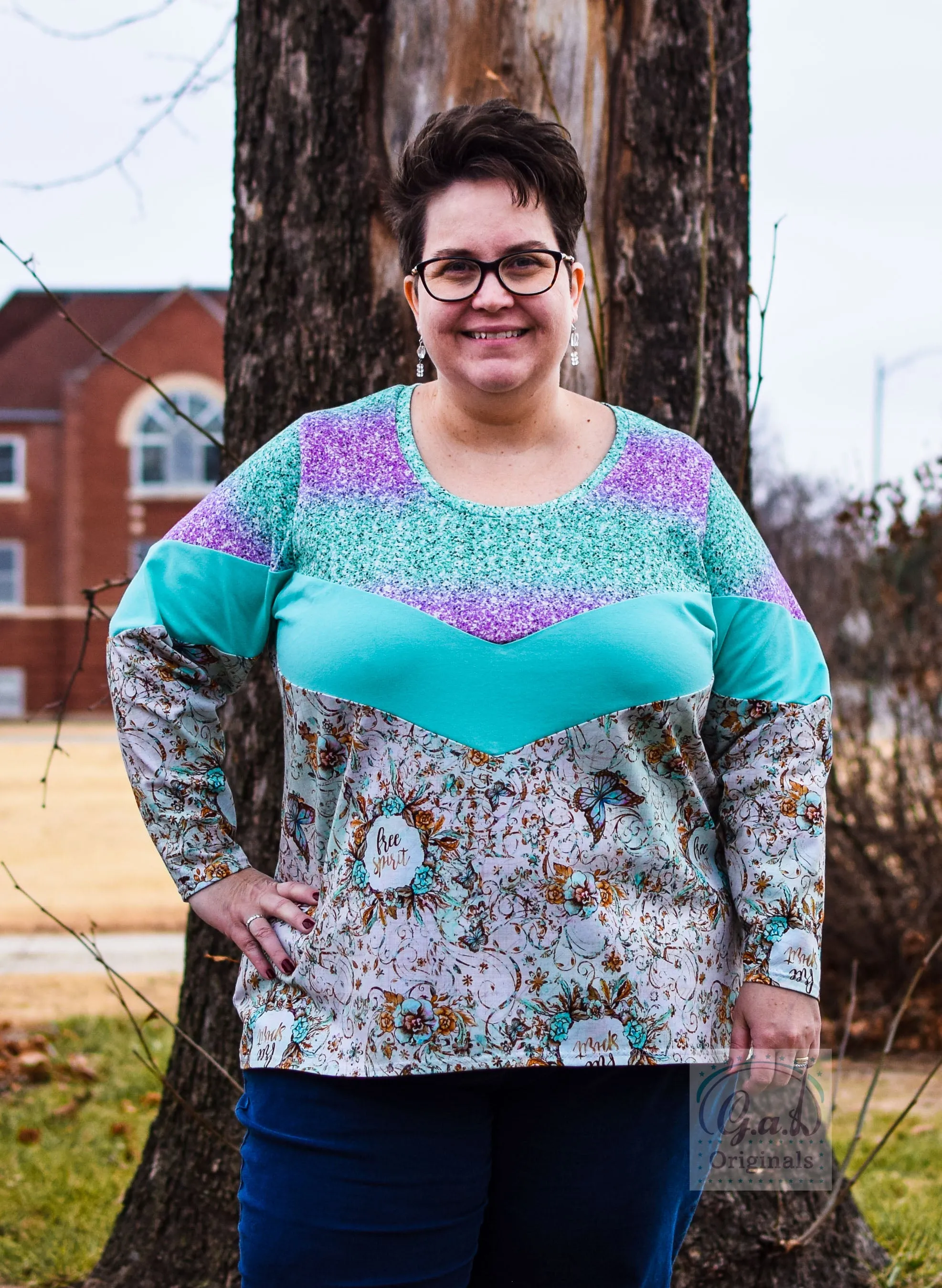 Book Club Top Pattern (adult)