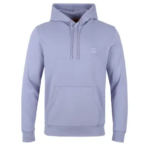 BOSS Wetalk Hoodie Sweat Top in Lilac