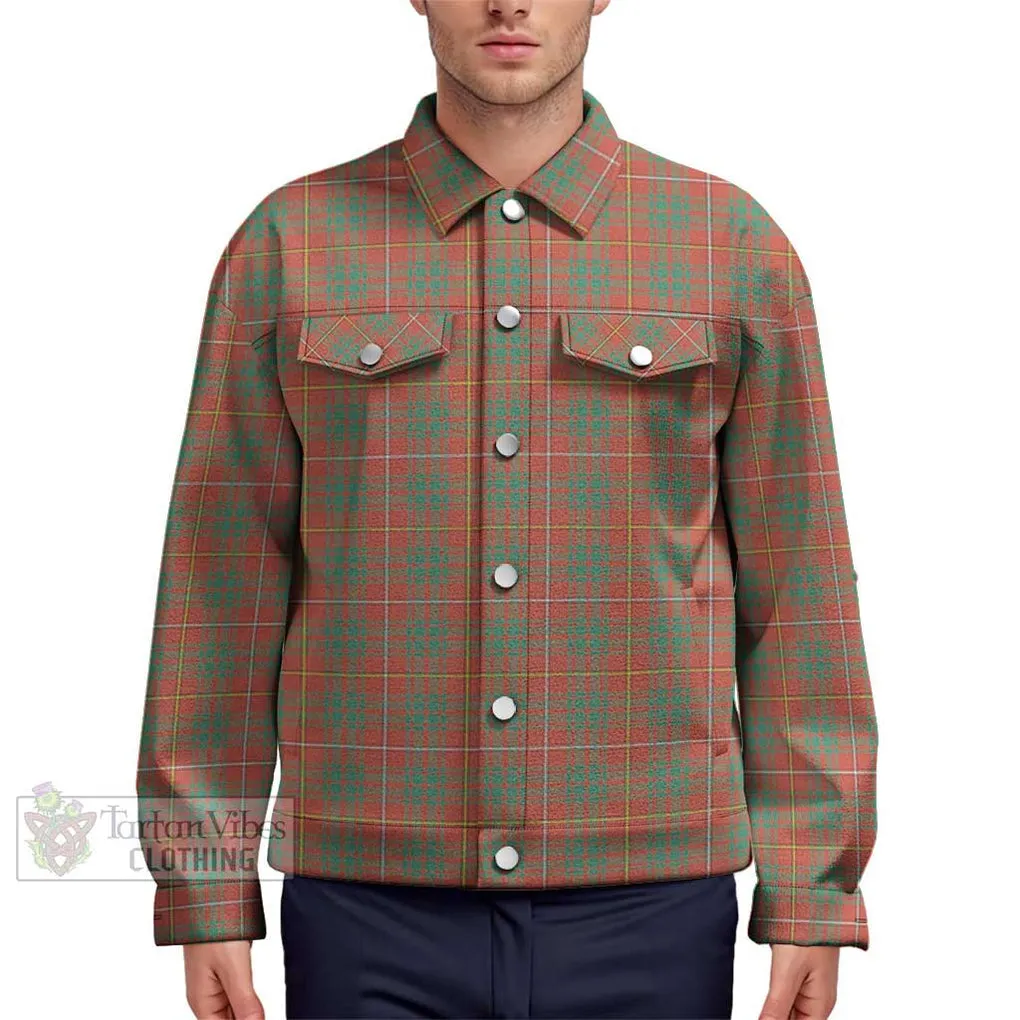 Bruce Ancient Tartan Unisex Lapel Cotton Jacket