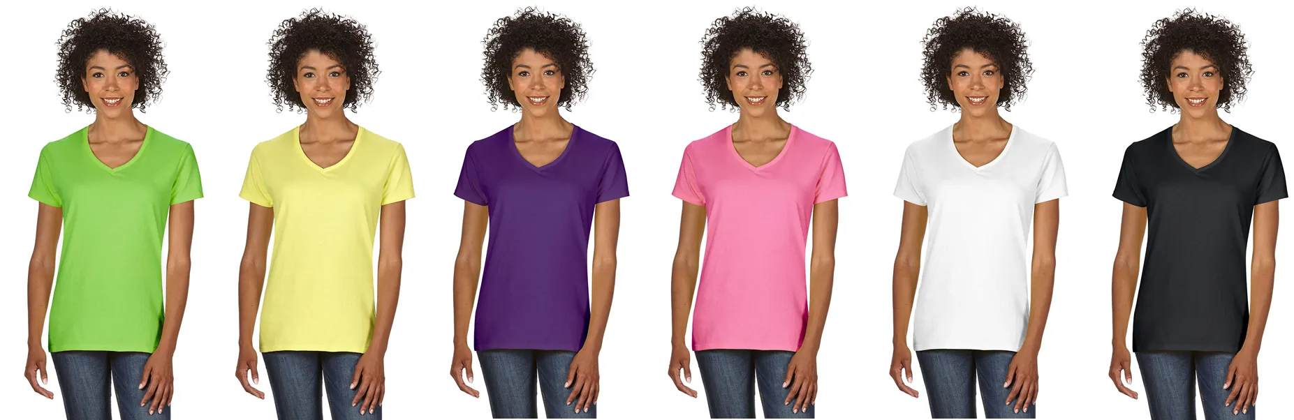 Buick Shield Ladies Short sleeve V-neck Gildan T-shirt