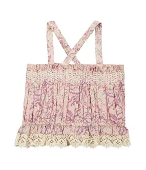 Camisole Florentine | Pink Daisy Garden