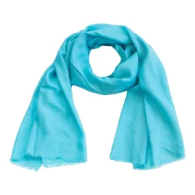 Cashmere Pashmina Scarf | Turquoise