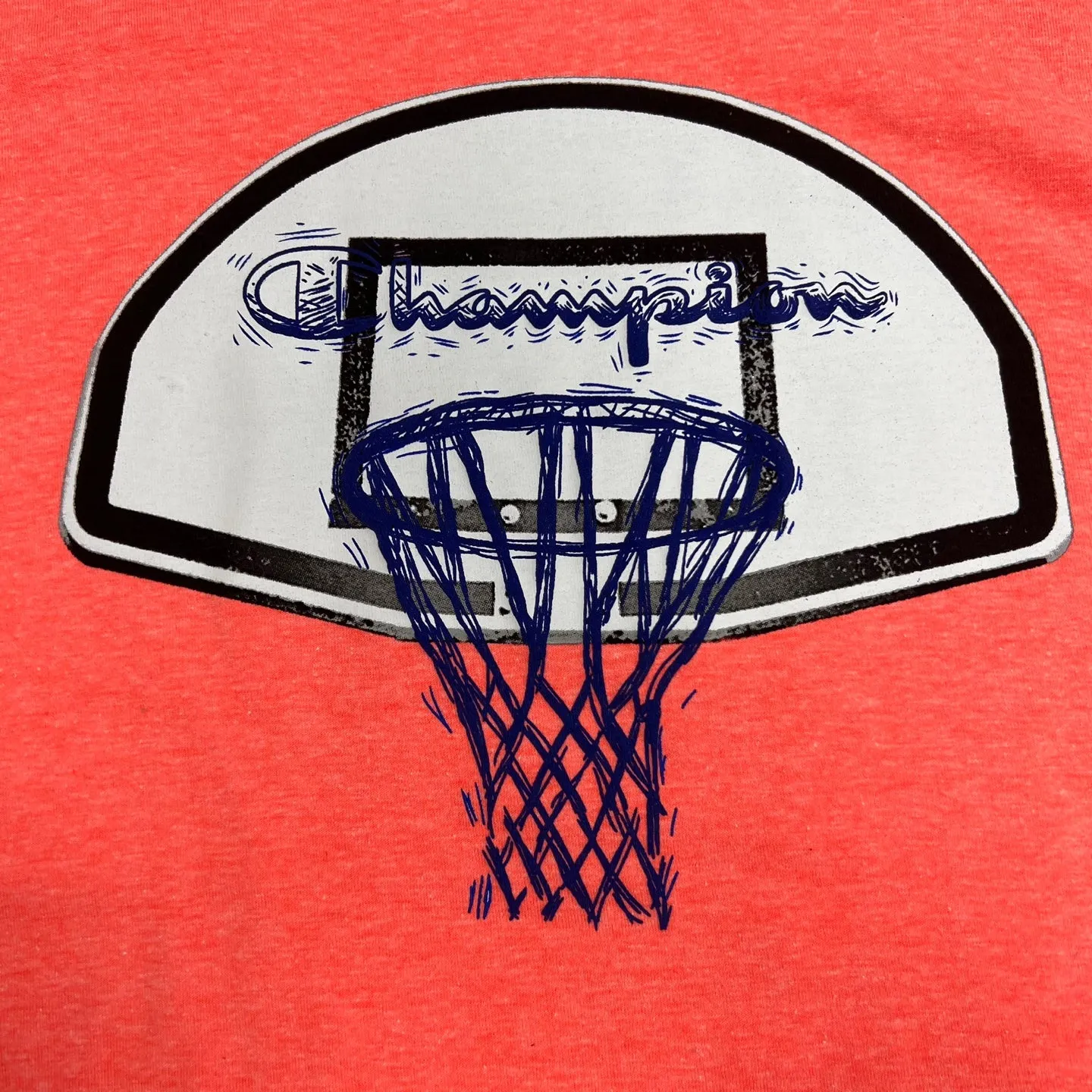 Champion Basketball Hoop Graphic T-Shirt