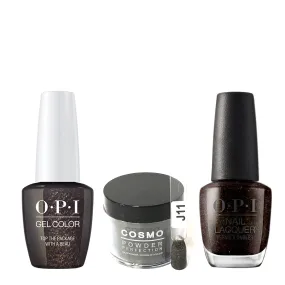 Cosmo 3in1 Dipping Powder   Gel Polish   Nail Lacquer (Matching OPI), 2oz, CJ11