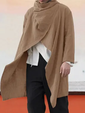 Cotton Linen Style Cape