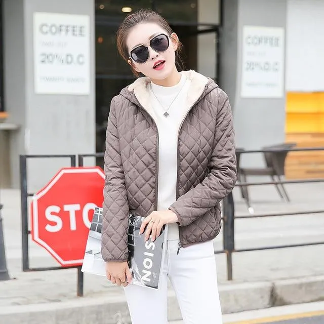 Crossed Padded Jacket