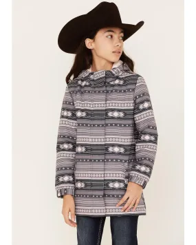 Cruel Girl Southwestern Stripe Softshell Jacket