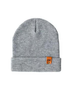 CTD105 HAAKWEAR Knit Cuffed Beanie / Hat - Koala Gray, Made in USA