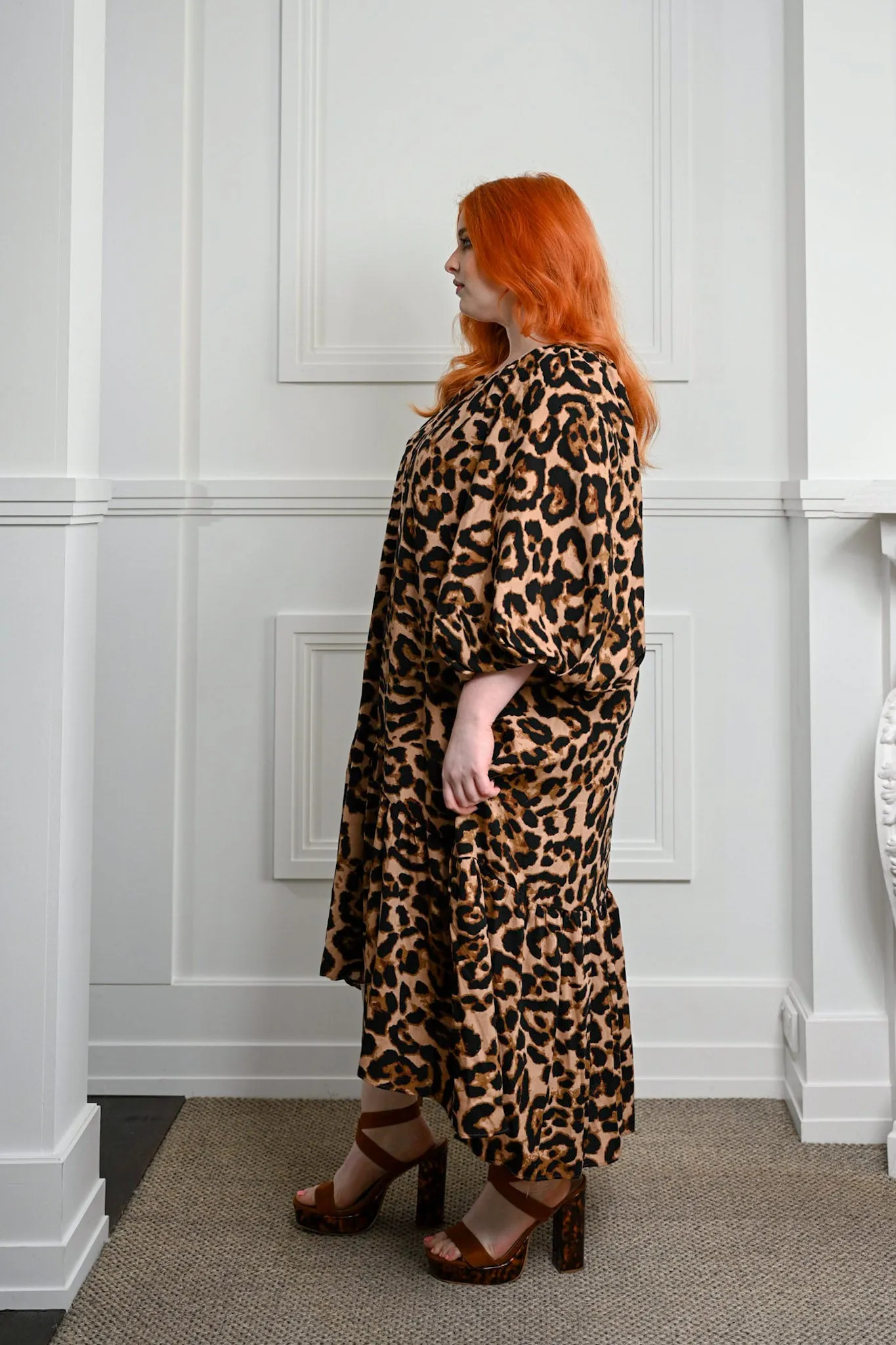 Darcy Dress -  Animal print