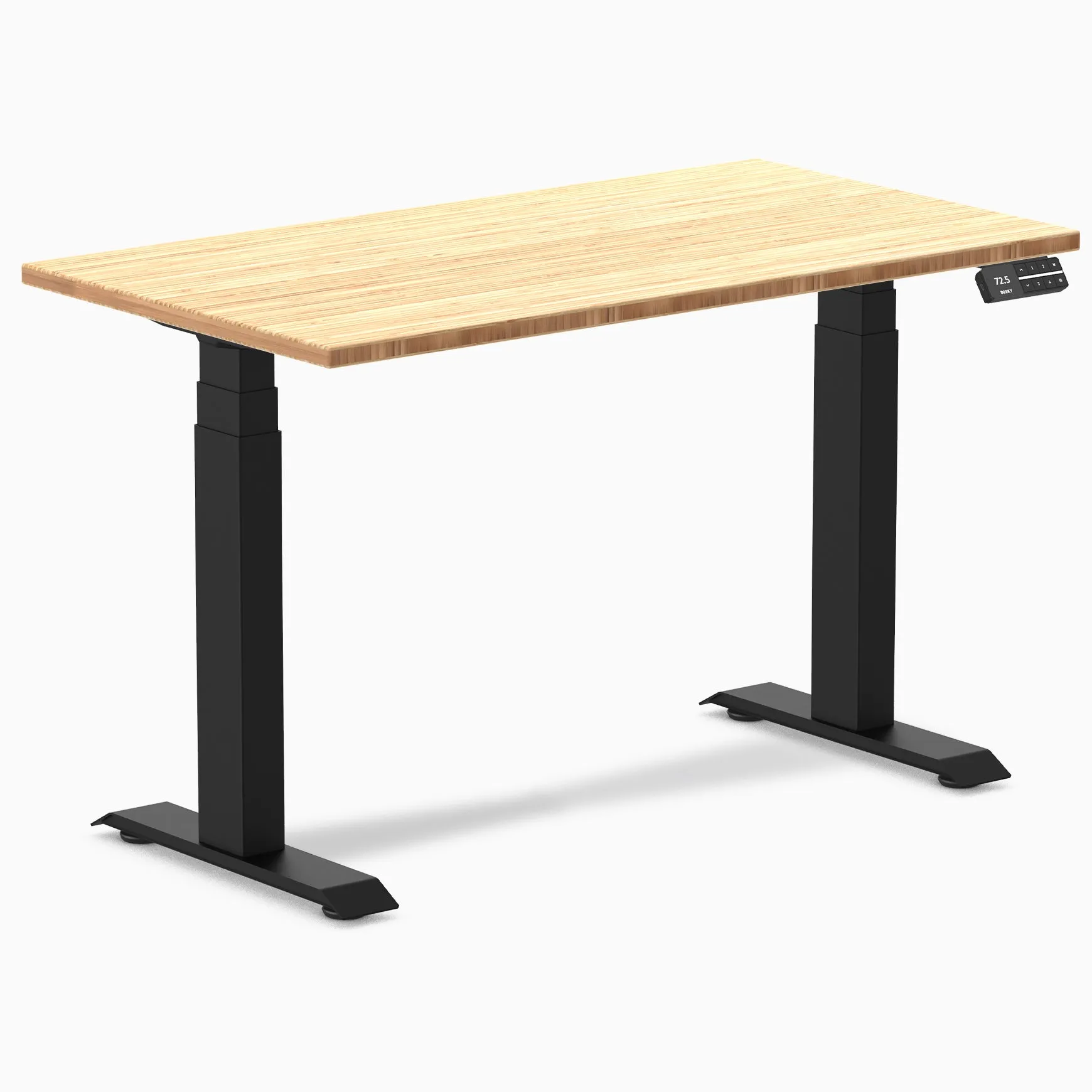 Desky Dual Mini Bamboo Sit Stand Desk