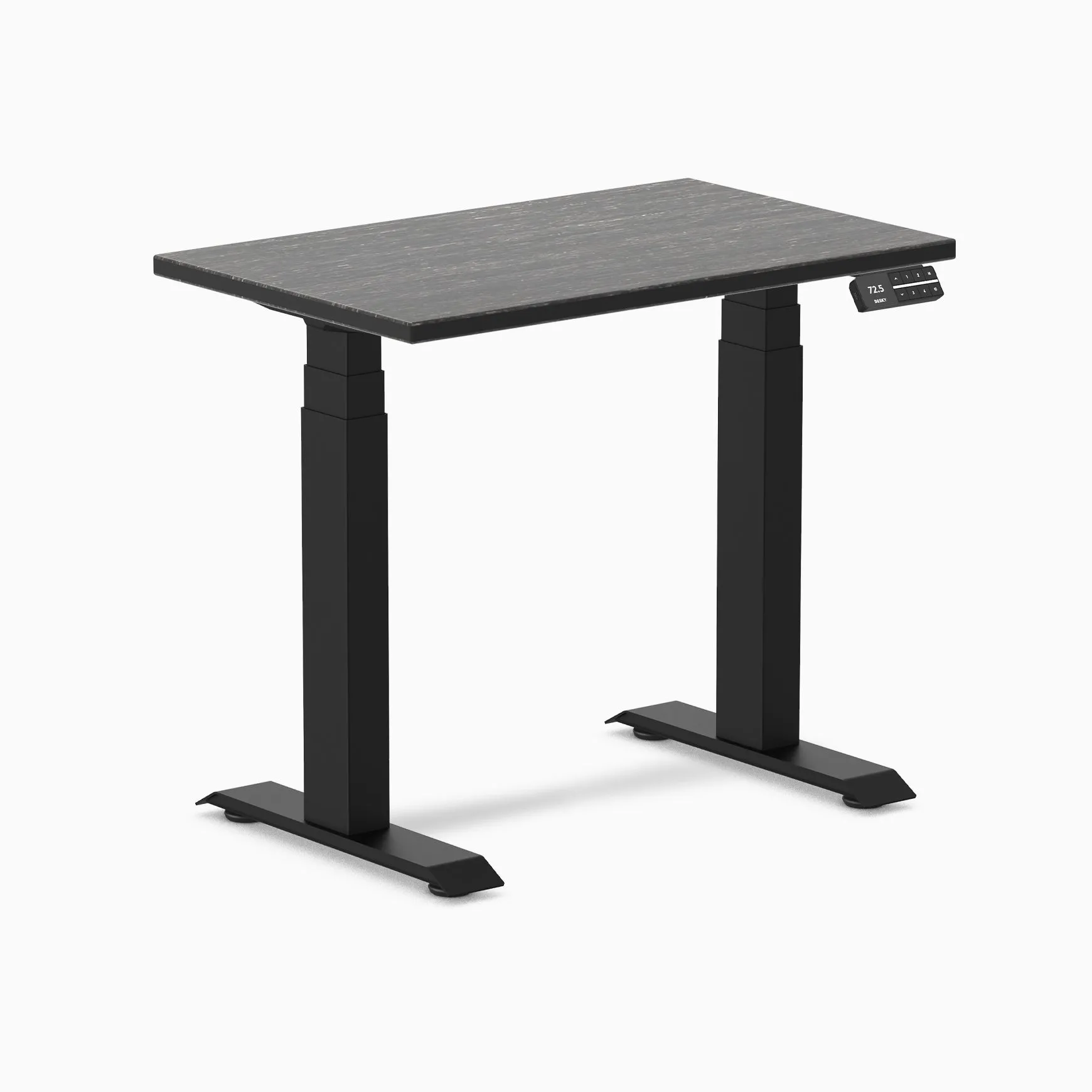 Desky Dual Mini Bamboo Sit Stand Desk