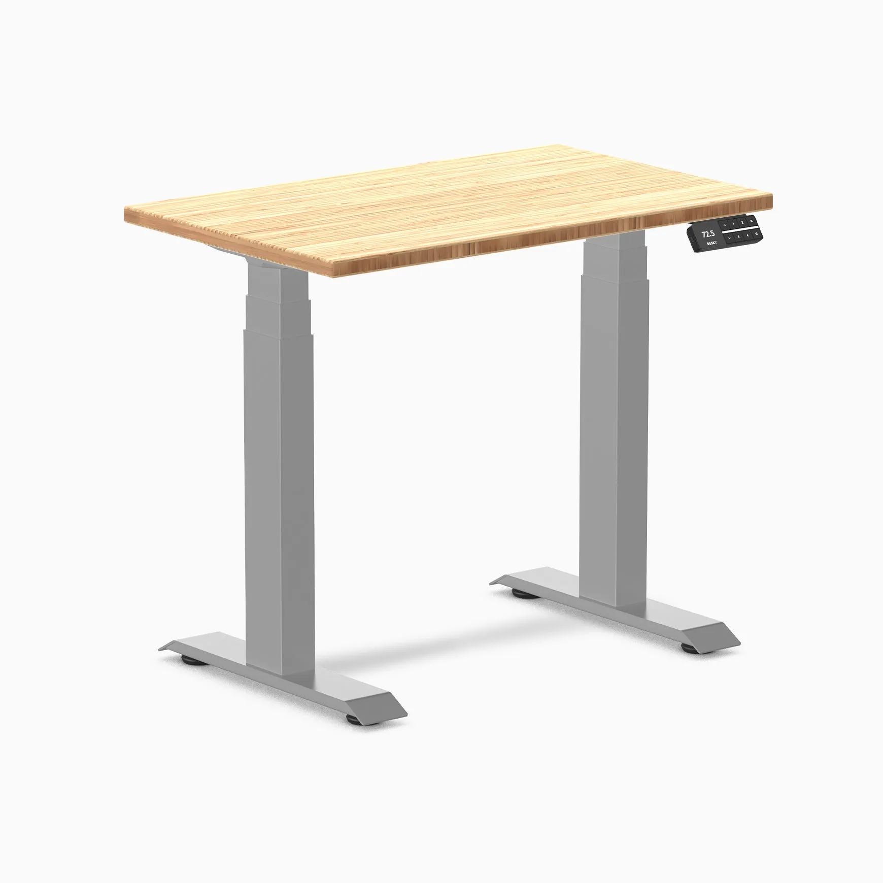 Desky Dual Mini Bamboo Sit Stand Desk