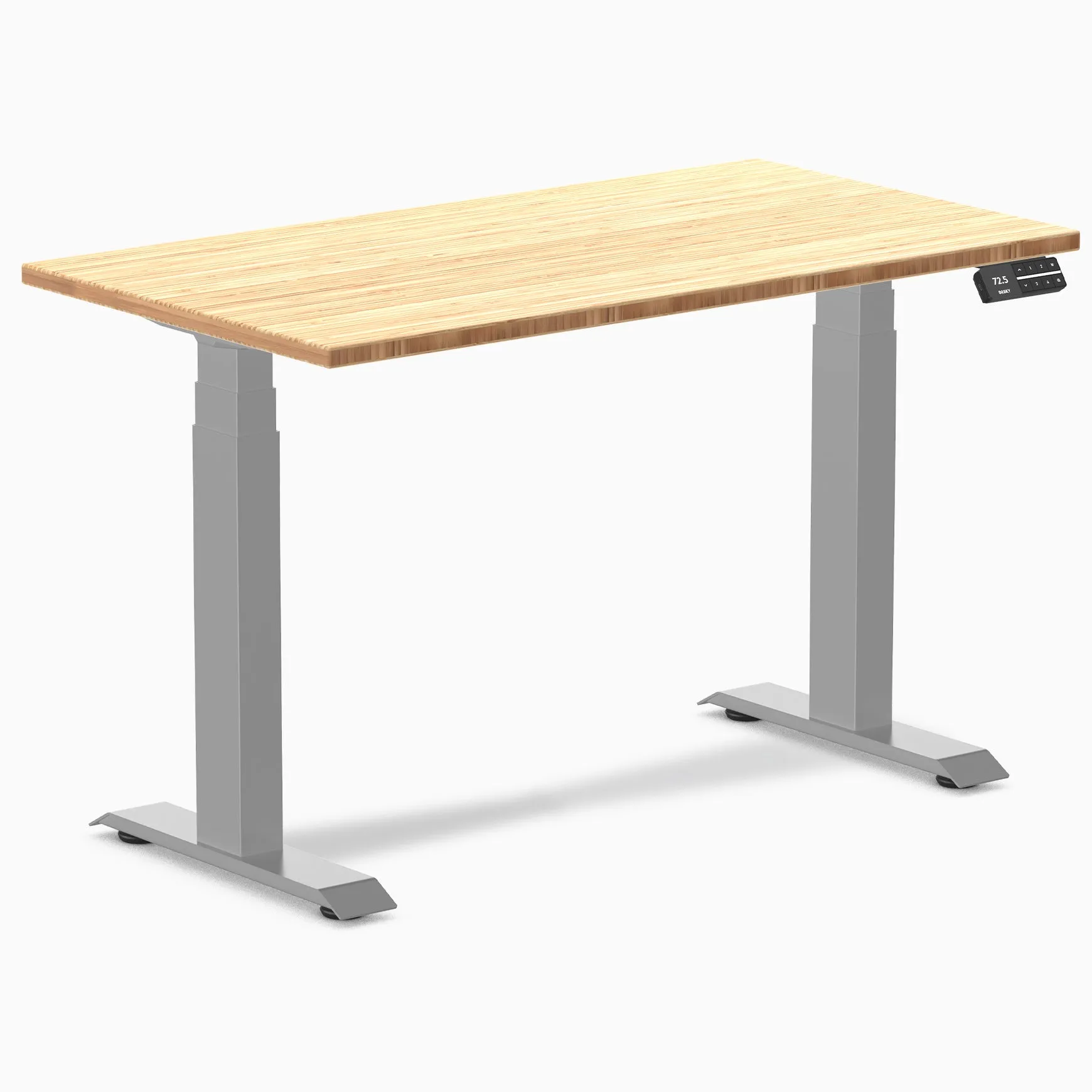 Desky Dual Mini Bamboo Sit Stand Desk