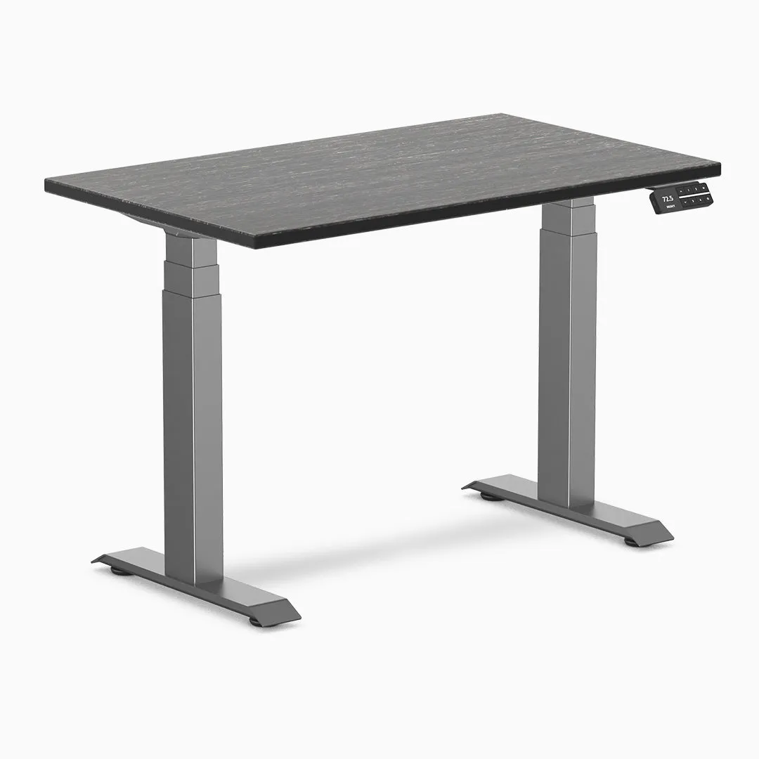 Desky Dual Mini Bamboo Sit Stand Desk