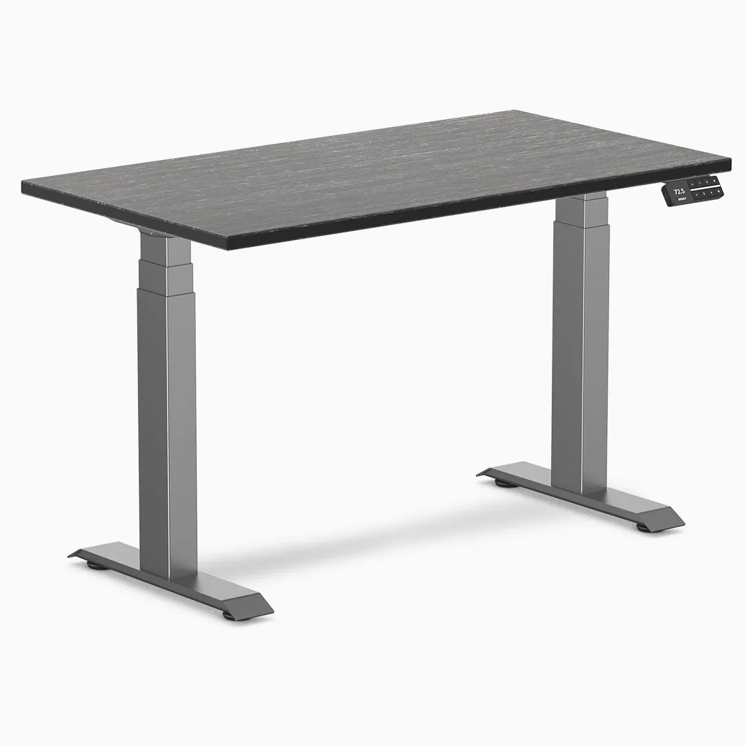 Desky Dual Mini Bamboo Sit Stand Desk