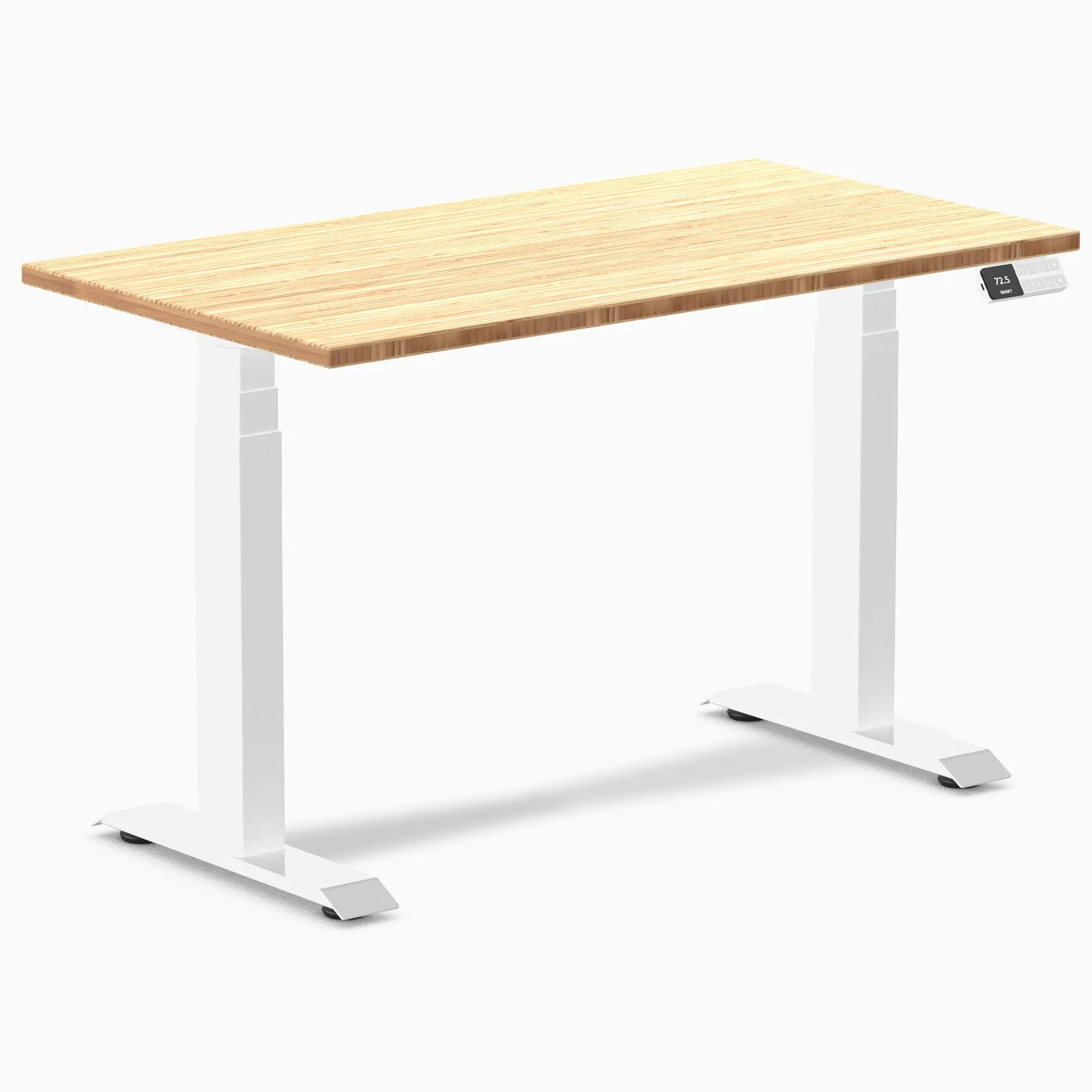 Desky Dual Mini Bamboo Sit Stand Desk